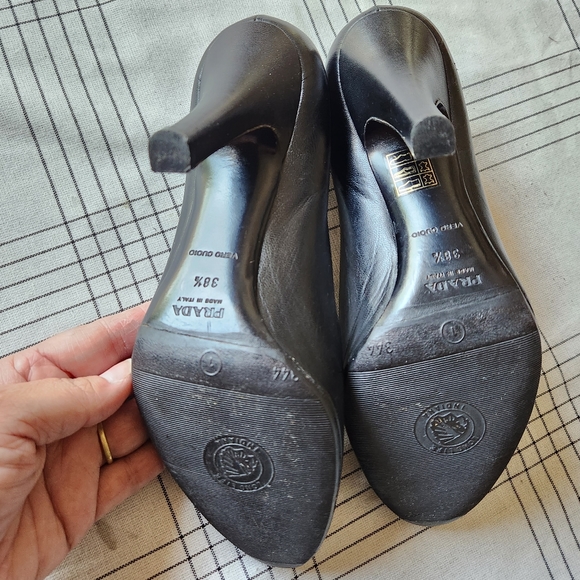 Prada Round Toe Heels - Picture 5 of 13